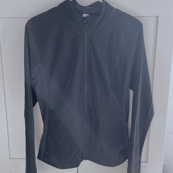 Victoria's Secret Suede Effect Full Zip Active Jacket - Picture 2 of 3